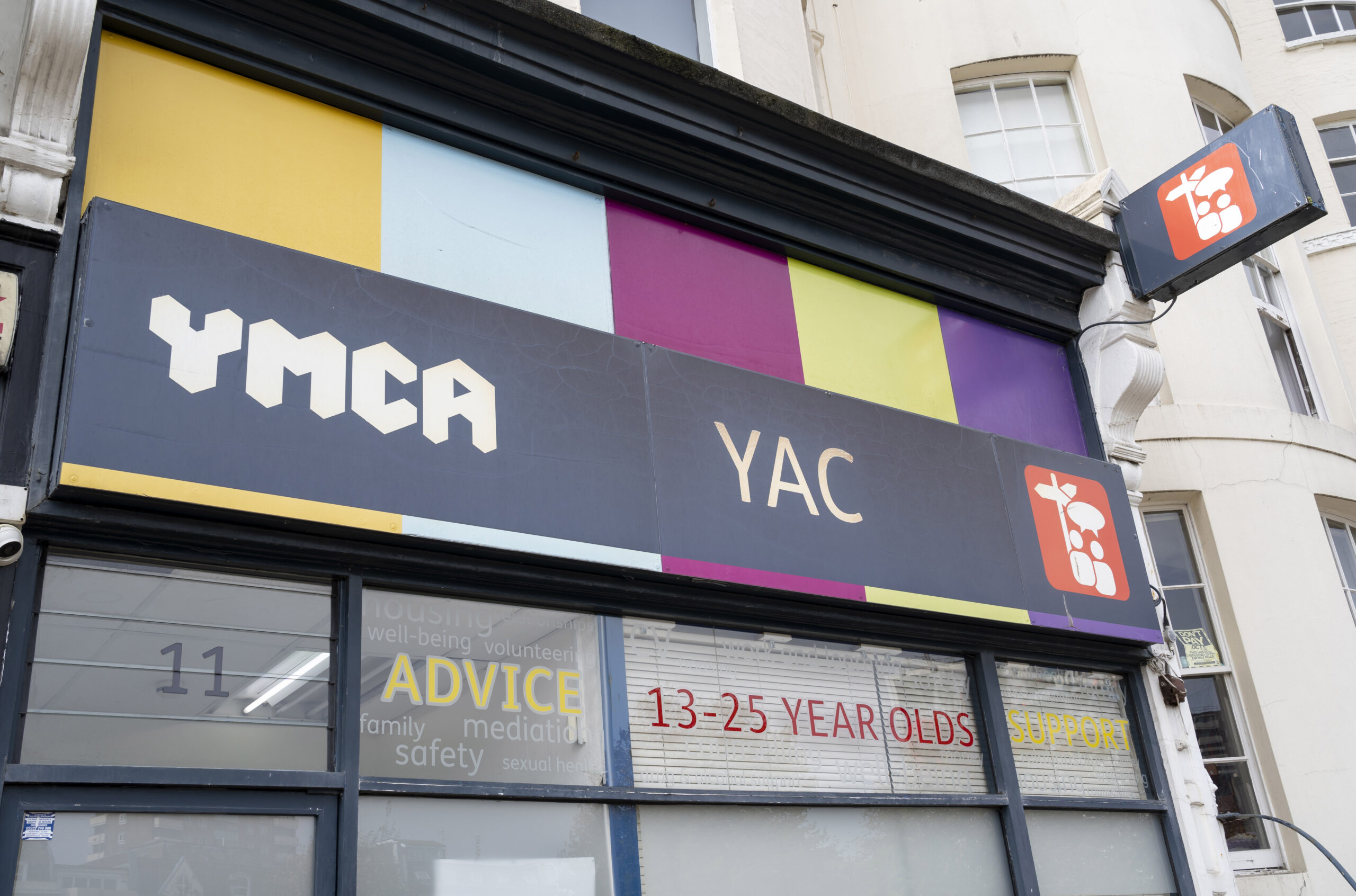 Picture of the outside of Brighton's Youth Advice Centre